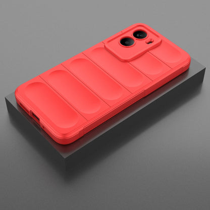 Xiaomi Poco M7 4G 169mm Magic Shield TPU + Flannel Protective Phone Case Cover, Shockproof Scratch Resistant