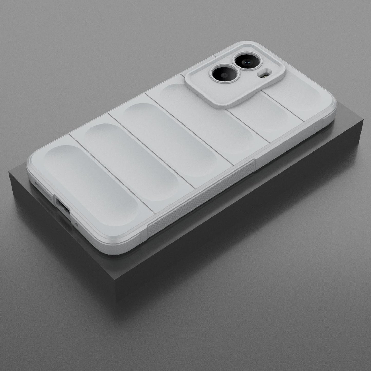 Xiaomi Poco M7 4G 169mm Magic Shield TPU + Flannel Protective Phone Case Cover, Shockproof Scratch Resistant