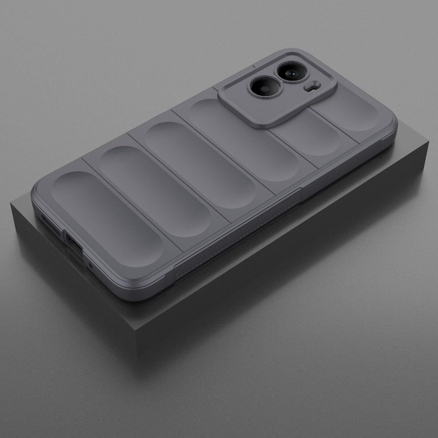 Xiaomi Poco M7 4G 169mm Magic Shield TPU + Flannel Protective Phone Case Cover, Shockproof Scratch Resistant