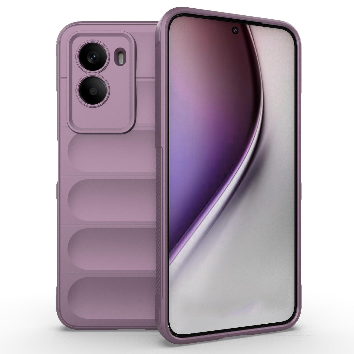 Xiaomi Poco M7 4G 169mm Magic Shield TPU + Flannel Protective Phone Case Cover, Shockproof Scratch Resistant