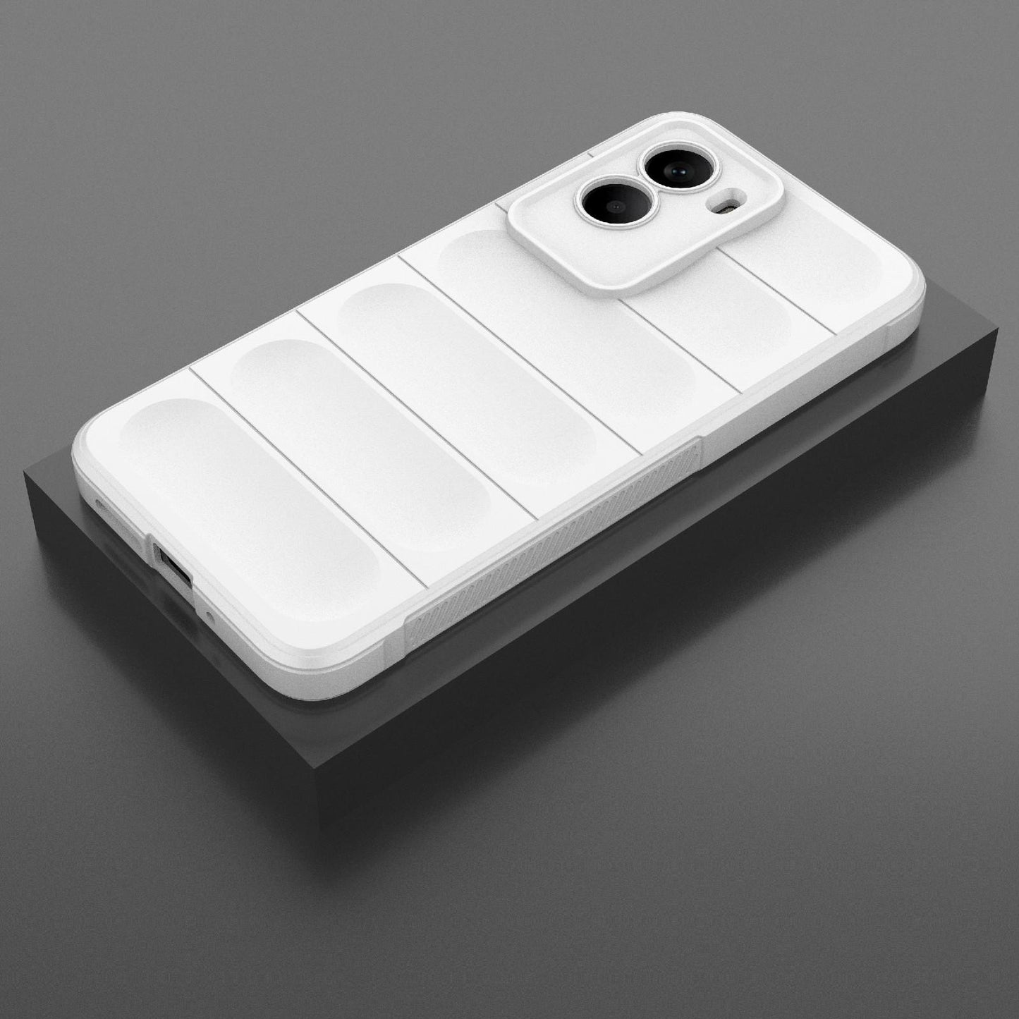 Xiaomi Poco M7 4G 169mm Magic Shield TPU + Flannel Protective Phone Case Cover, Shockproof Scratch Resistant