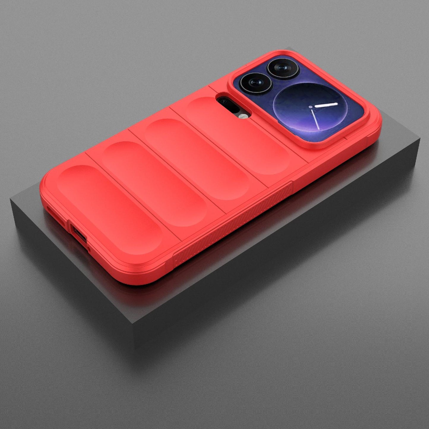 Xiaomi 17 Pro Max Magic Shield TPU + Flannel Protective Phone Case Cover, Shockproof Scratch Resistant