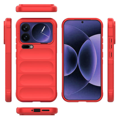 Xiaomi 17 Pro Max Magic Shield TPU + Flannel Protective Phone Case Cover, Shockproof Scratch Resistant