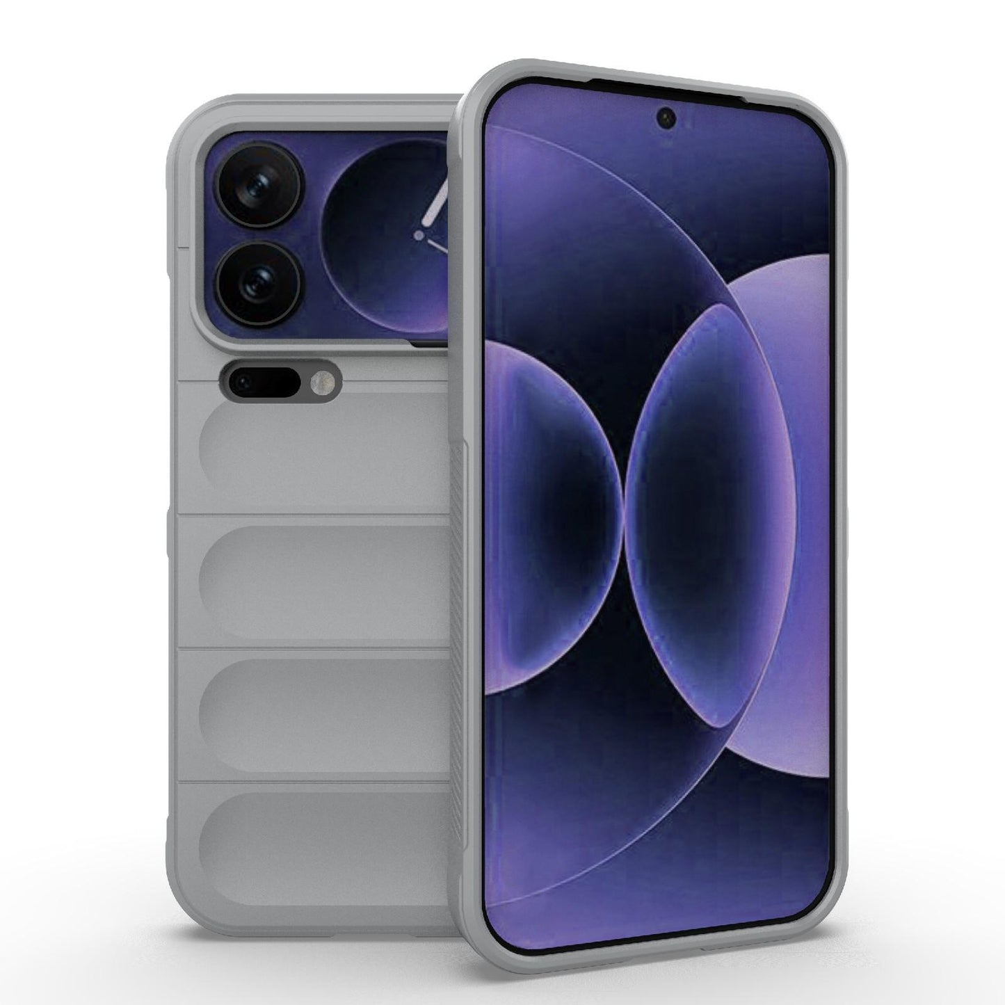 Xiaomi 17 Pro Max Magic Shield TPU + Flannel Protective Phone Case Cover, Shockproof Scratch Resistant