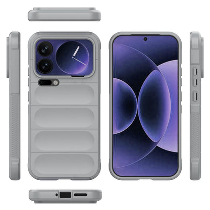 Xiaomi 17 Pro Max Magic Shield TPU + Flannel Protective Phone Case Cover, Shockproof Scratch Resistant
