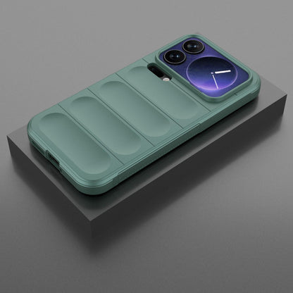 Xiaomi 17 Pro Max Magic Shield TPU + Flannel Protective Phone Case Cover, Shockproof Scratch Resistant