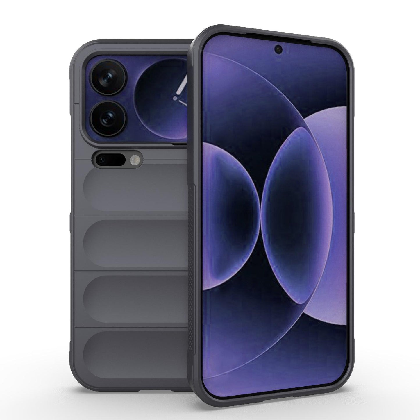 Xiaomi 17 Pro Max Magic Shield TPU + Flannel Protective Phone Case Cover, Shockproof Scratch Resistant