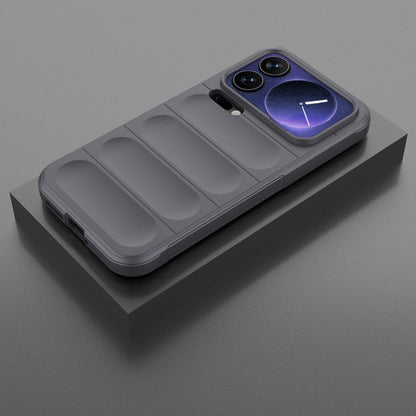 Xiaomi 17 Pro Max Magic Shield TPU + Flannel Protective Phone Case Cover, Shockproof Scratch Resistant
