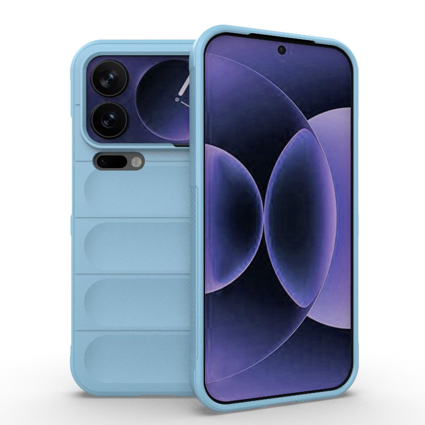 Xiaomi 17 Pro Max Magic Shield TPU + Flannel Protective Phone Case Cover, Shockproof Scratch Resistant