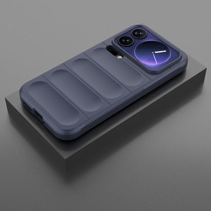 Xiaomi 17 Pro Max Magic Shield TPU + Flannel Protective Phone Case Cover, Shockproof Scratch Resistant