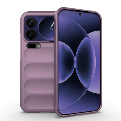 Xiaomi 17 Pro Max Magic Shield TPU + Flannel Protective Phone Case Cover, Shockproof Scratch Resistant