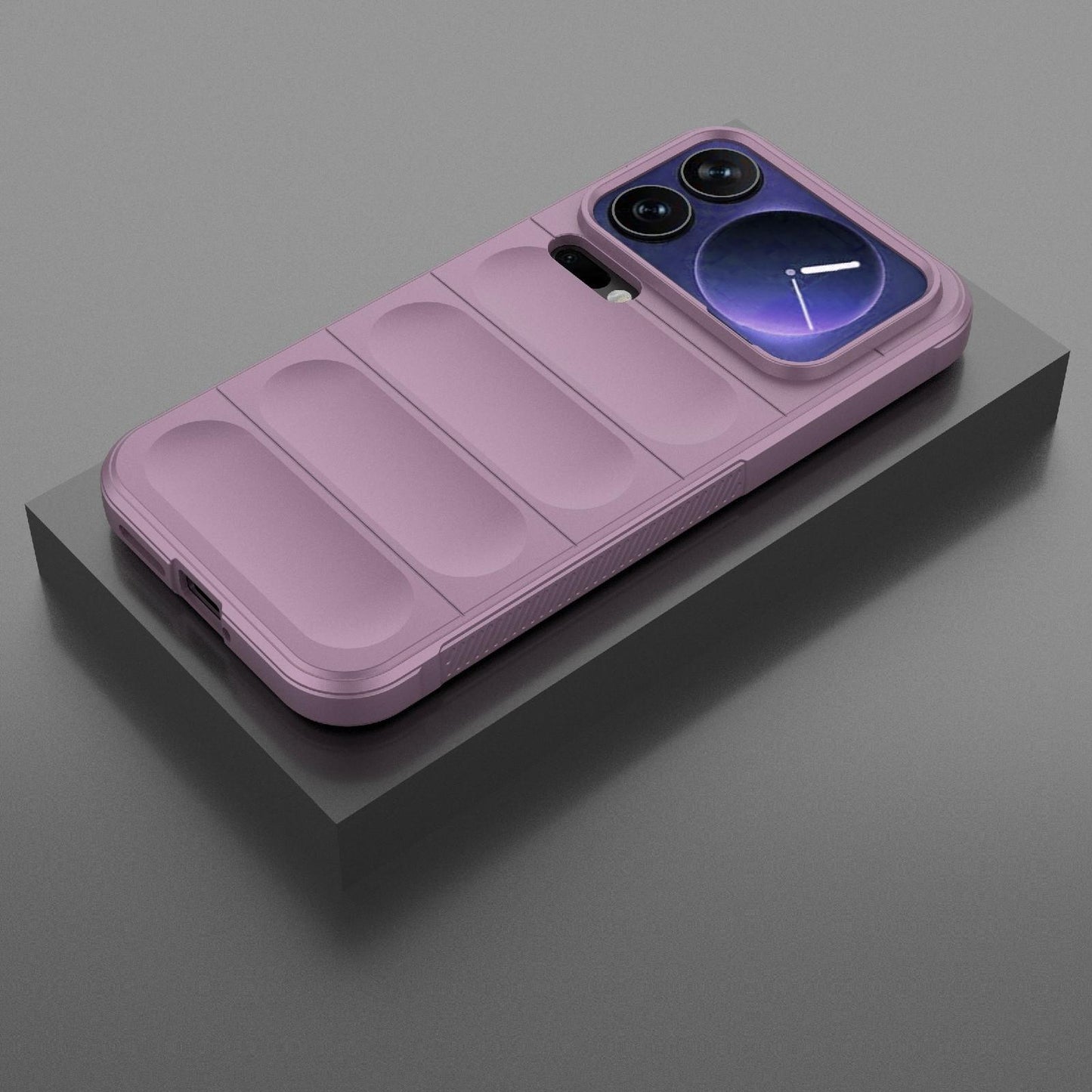 Xiaomi 17 Pro Max Magic Shield TPU + Flannel Protective Phone Case Cover, Shockproof Scratch Resistant
