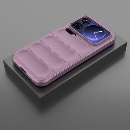 Xiaomi 17 Pro Max Magic Shield TPU + Flannel Protective Phone Case Cover, Shockproof Scratch Resistant
