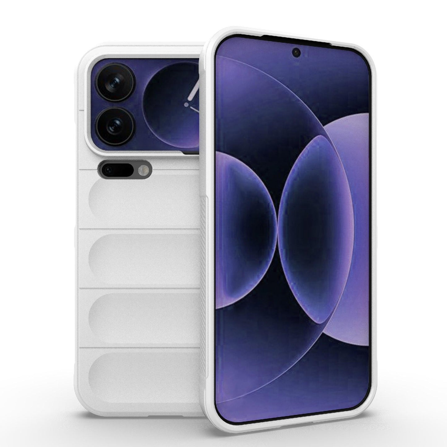 Xiaomi 17 Pro Max Magic Shield TPU + Flannel Protective Phone Case Cover, Shockproof Scratch Resistant