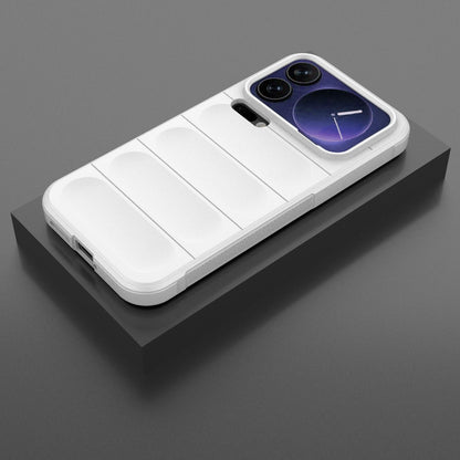 Xiaomi 17 Pro Max Magic Shield TPU + Flannel Protective Phone Case Cover, Shockproof Scratch Resistant