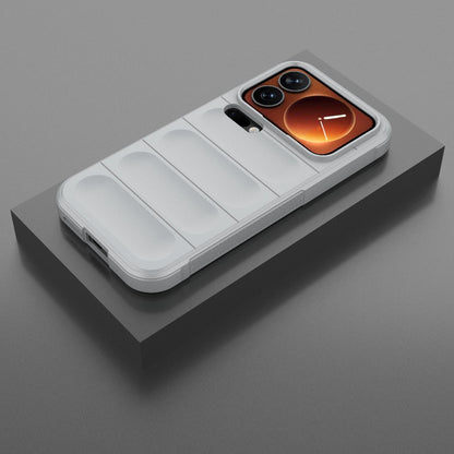Xiaomi 17 Pro Magic Shield TPU + Flannel Protective Phone Case Cover, Shockproof Scratch Resistant