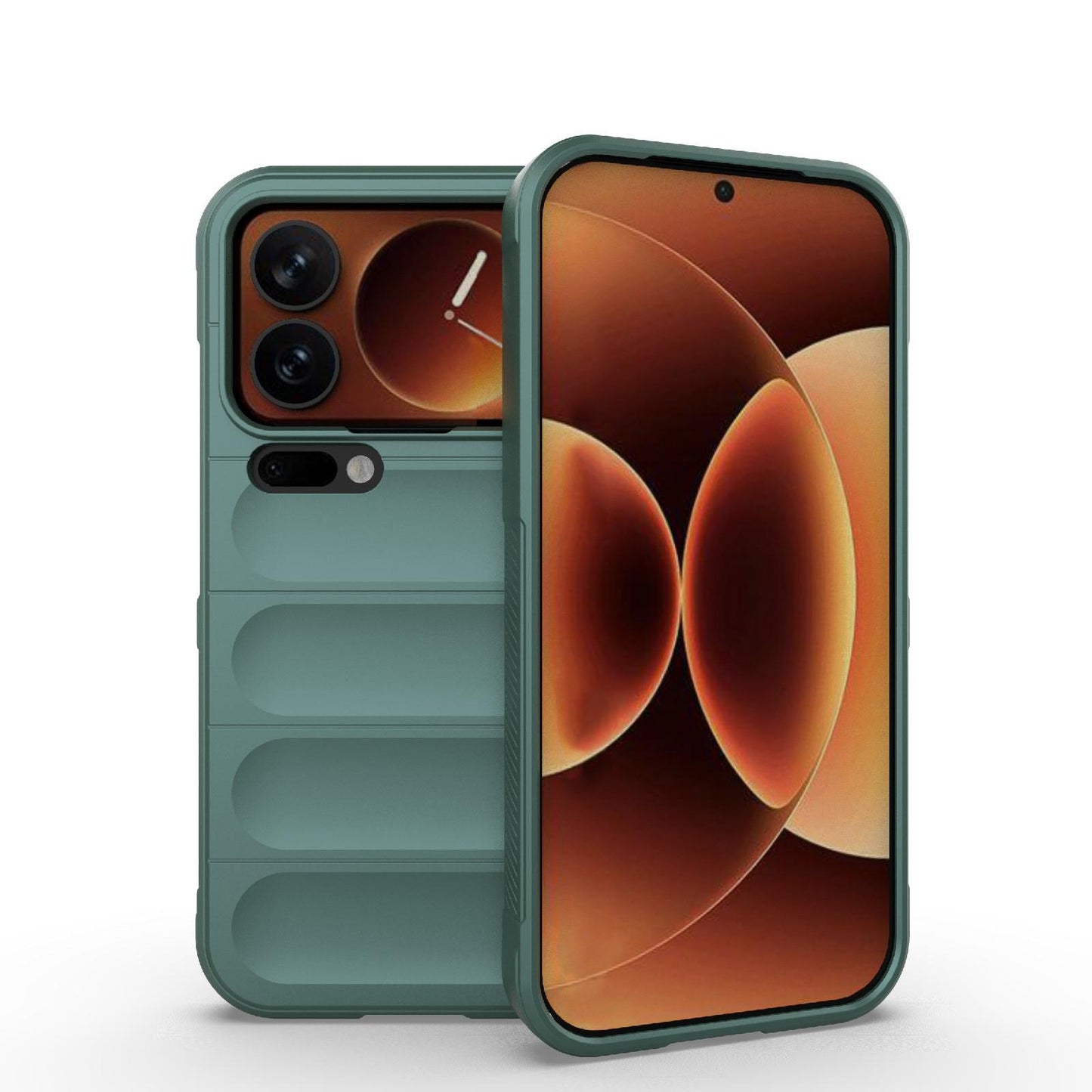 Xiaomi 17 Pro Magic Shield TPU + Flannel Protective Phone Case Cover, Shockproof Scratch Resistant