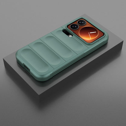 Xiaomi 17 Pro Magic Shield TPU + Flannel Protective Phone Case Cover, Shockproof Scratch Resistant