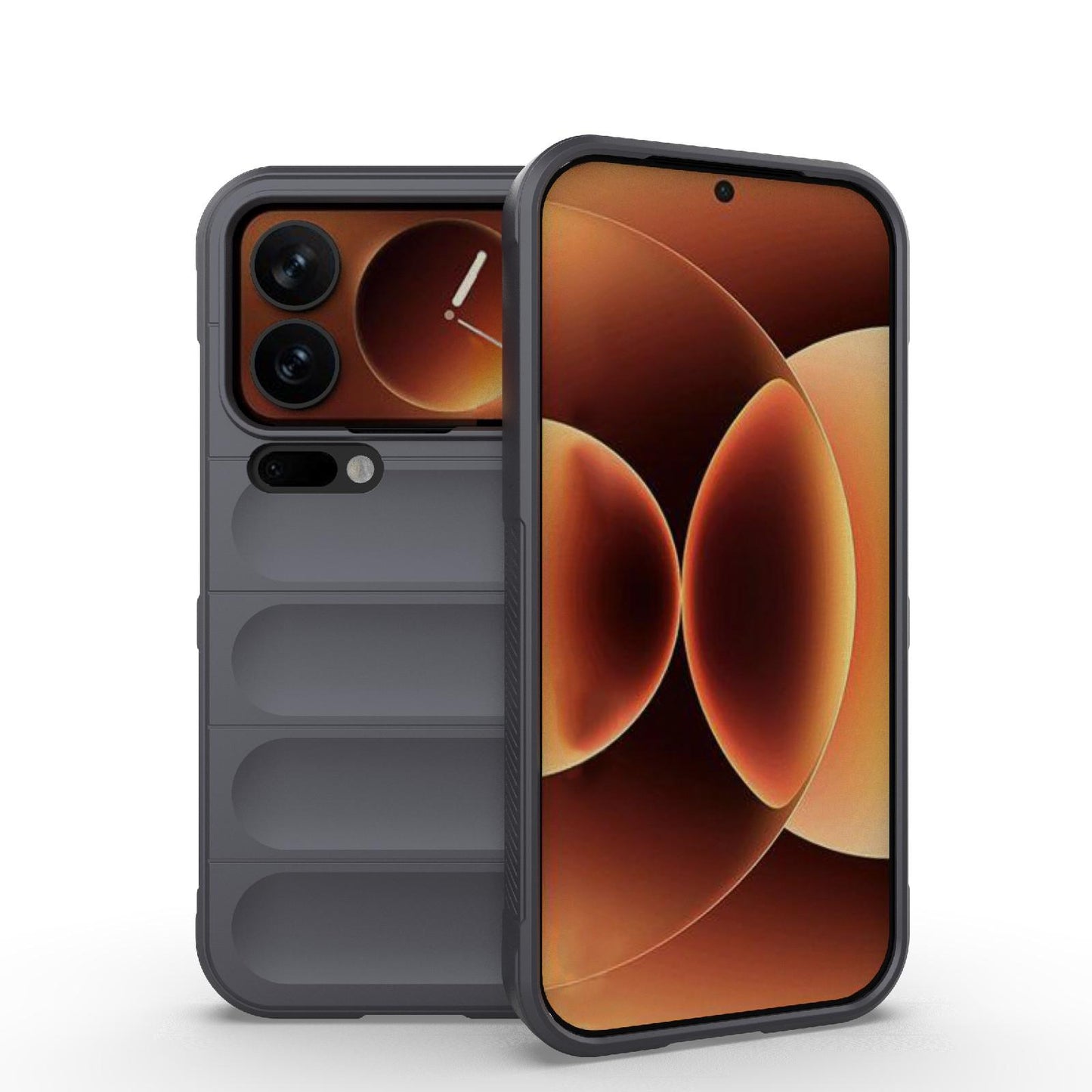 Xiaomi 17 Pro Magic Shield TPU + Flannel Protective Phone Case Cover, Shockproof Scratch Resistant