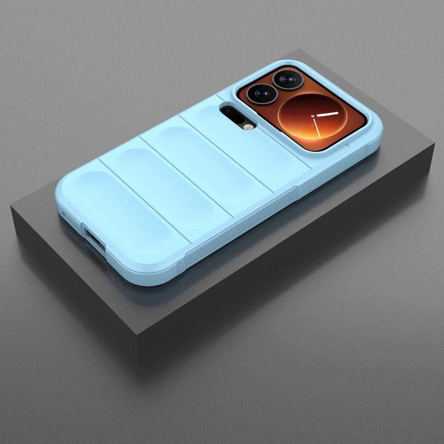Xiaomi 17 Pro Magic Shield TPU + Flannel Protective Phone Case Cover, Shockproof Scratch Resistant