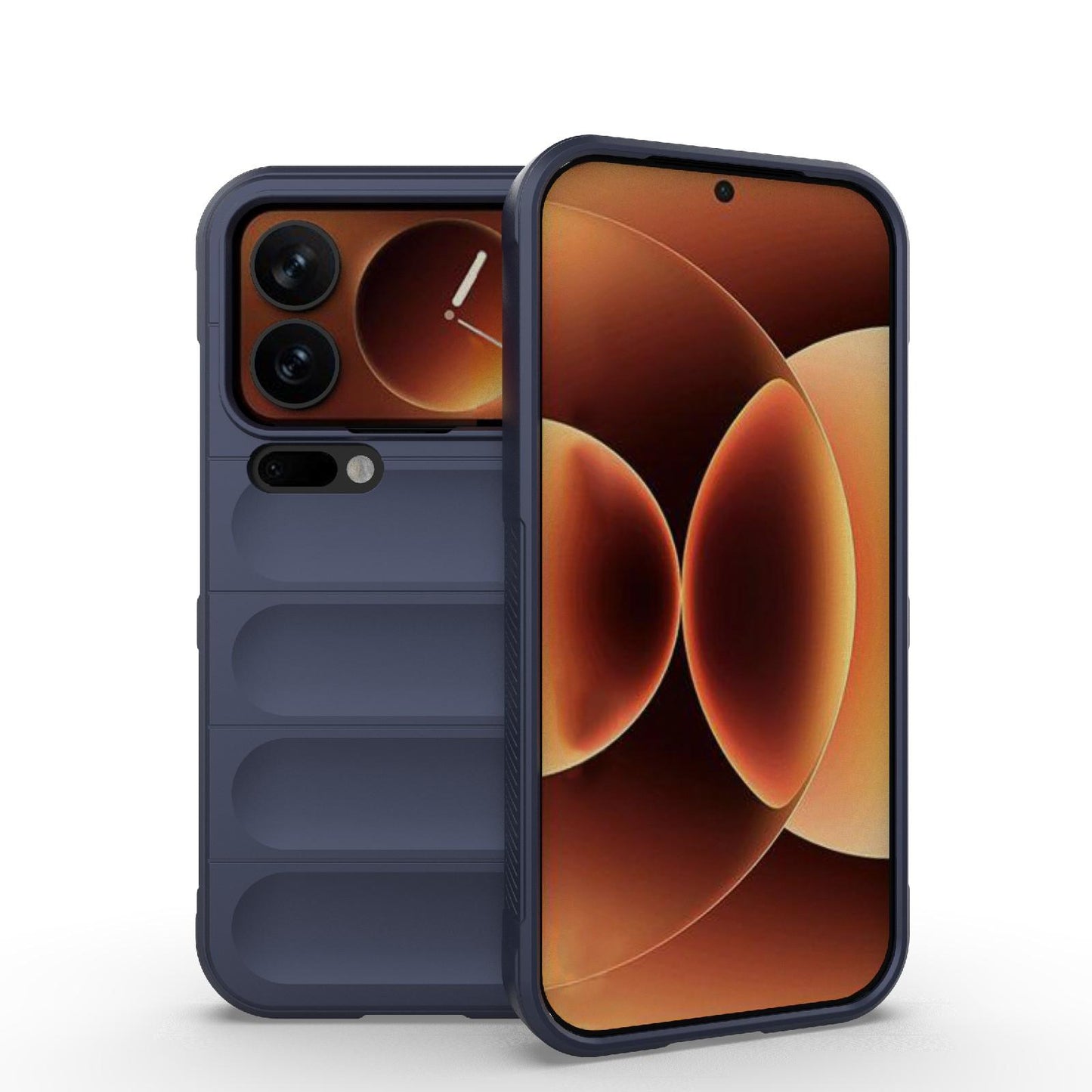Xiaomi 17 Pro Magic Shield TPU + Flannel Protective Phone Case Cover, Shockproof Scratch Resistant