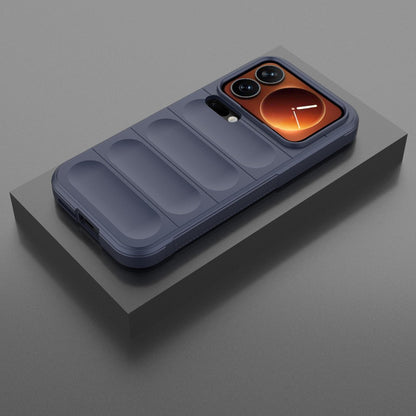 Xiaomi 17 Pro Magic Shield TPU + Flannel Protective Phone Case Cover, Shockproof Scratch Resistant