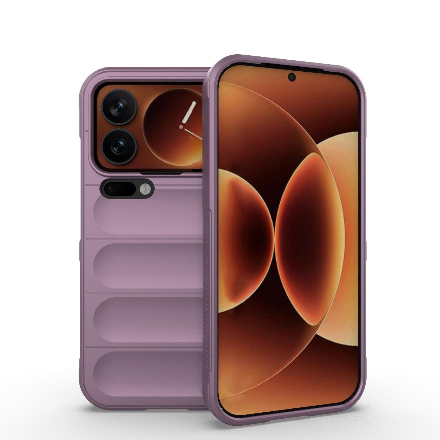 Xiaomi 17 Pro Magic Shield TPU + Flannel Protective Phone Case Cover, Shockproof Scratch Resistant