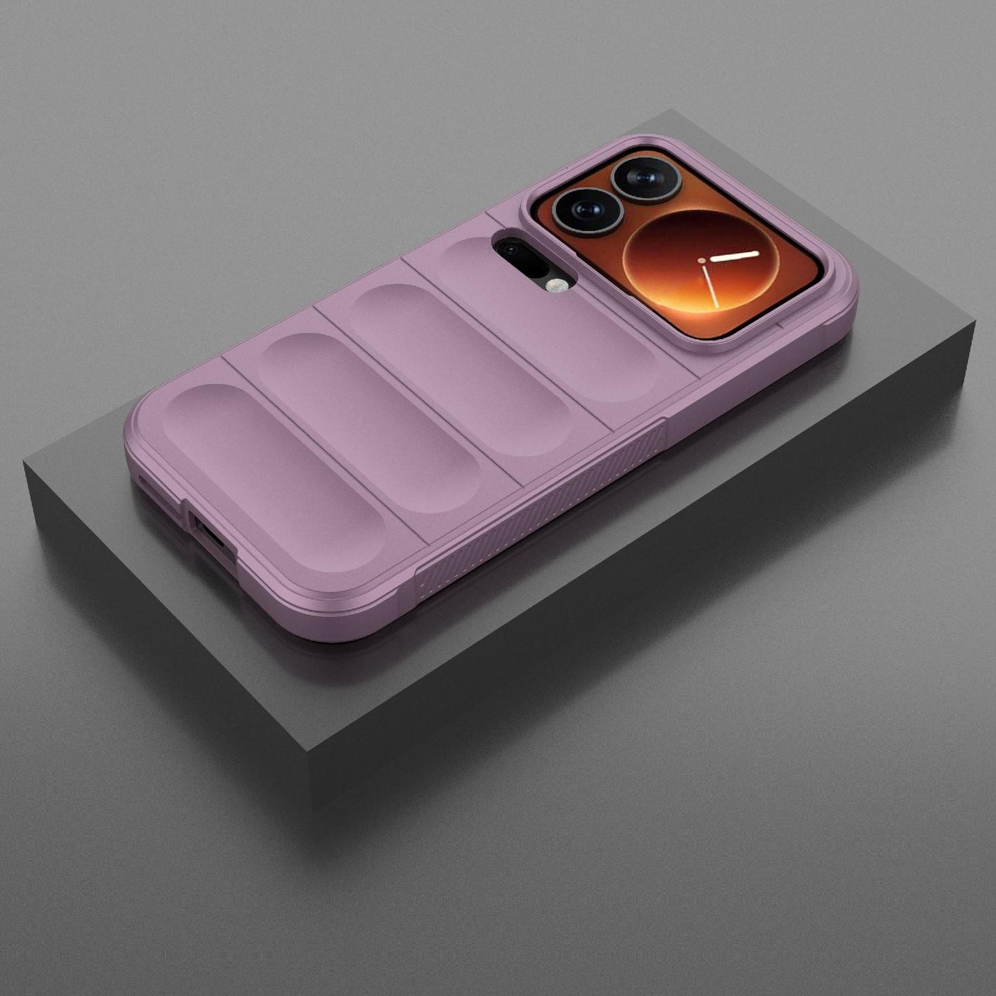 Xiaomi 17 Pro Magic Shield TPU + Flannel Protective Phone Case Cover, Shockproof Scratch Resistant
