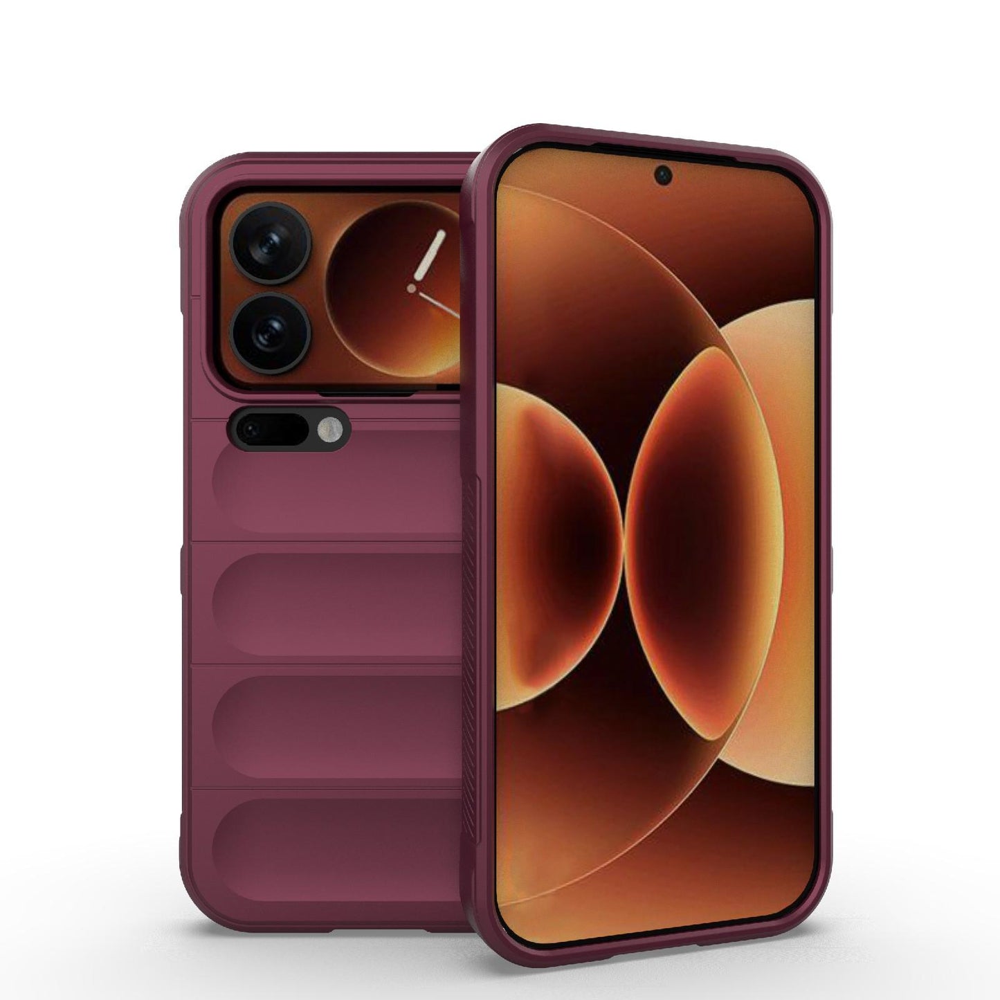 Xiaomi 17 Pro Magic Shield TPU + Flannel Protective Phone Case Cover, Shockproof Scratch Resistant