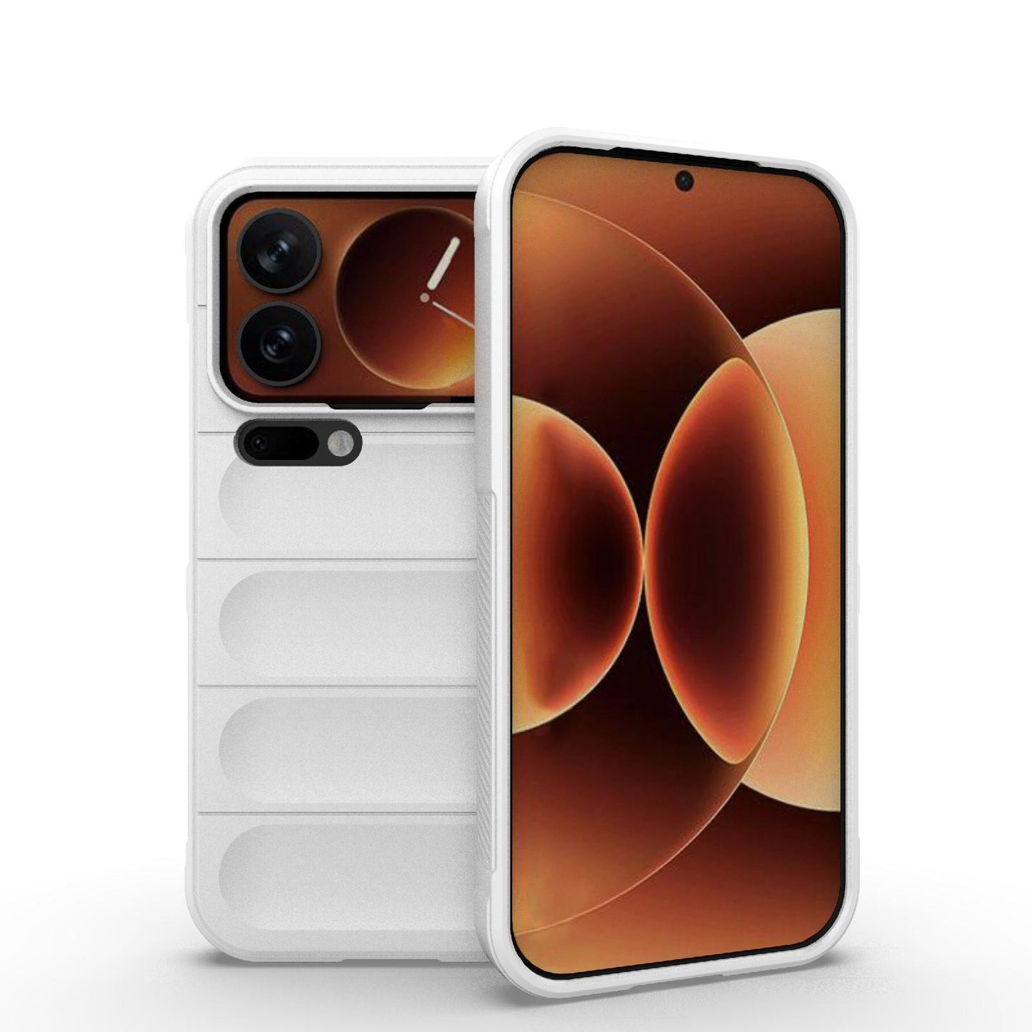 Xiaomi 17 Pro Magic Shield TPU + Flannel Protective Phone Case Cover, Shockproof Scratch Resistant