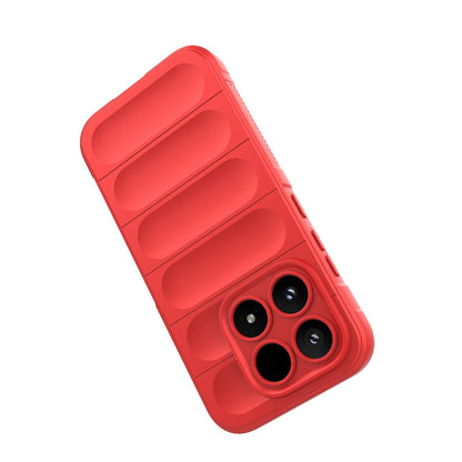 Xiaomi 17 Magic Shield TPU + Flannel Protective Phone Case Cover, Shockproof Scratch Resistant