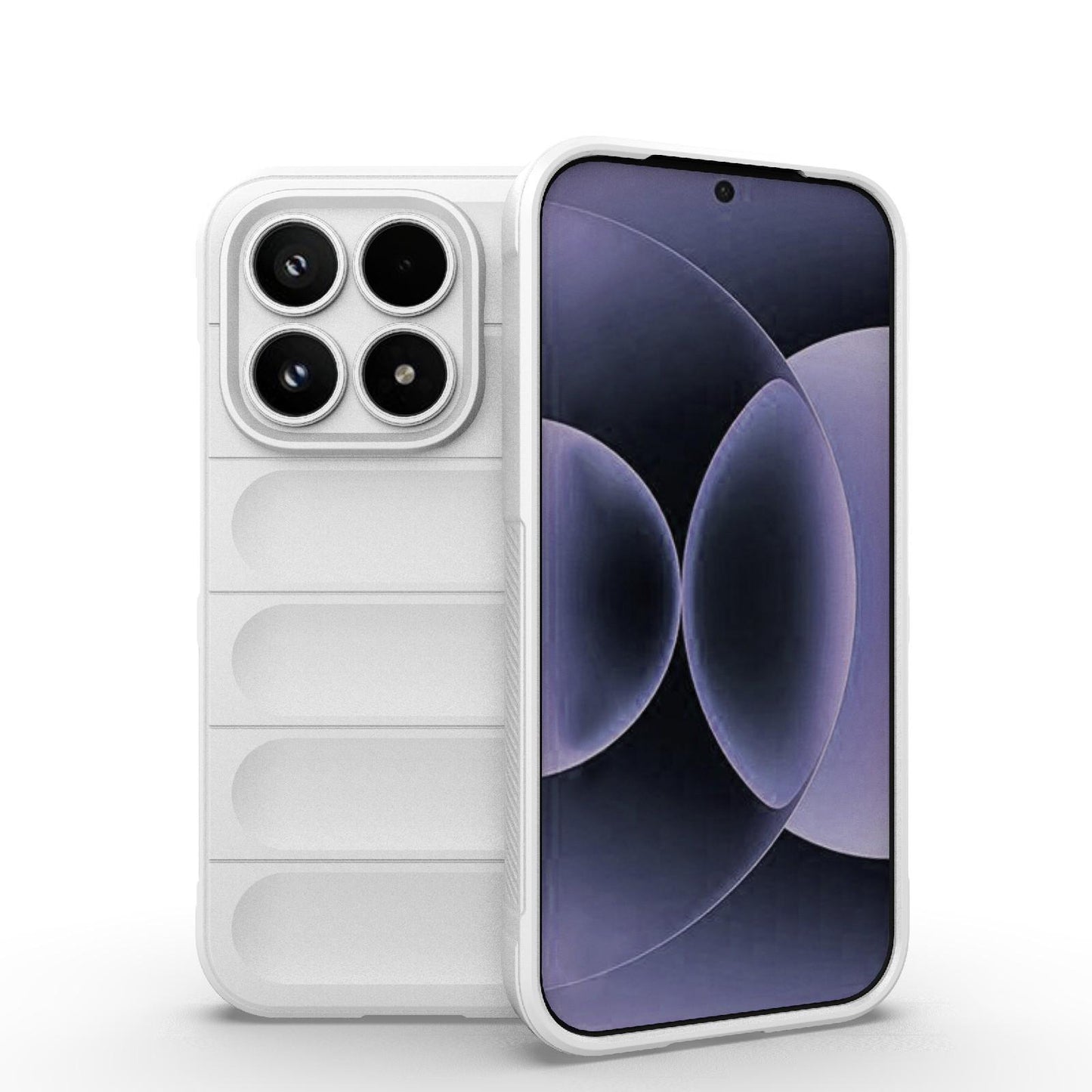 Xiaomi 17 Magic Shield TPU + Flannel Protective Phone Case Cover, Shockproof Scratch Resistant