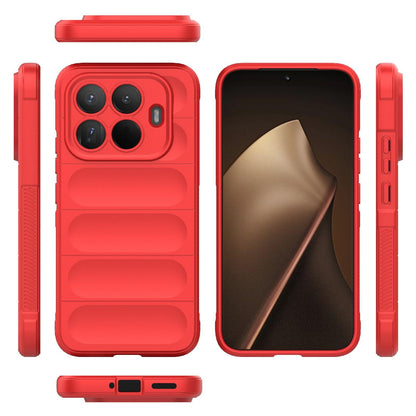Xiaomi 15T Pro 5G Magic Shield TPU + Flannel Protective Phone Case Cover, Shockproof Scratch Resistant