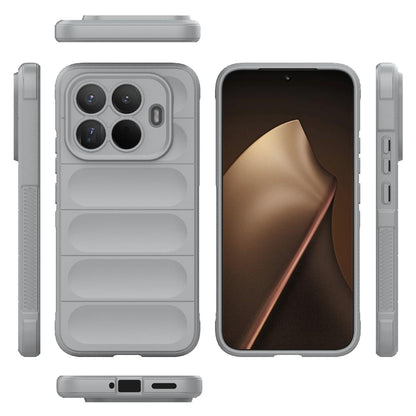 Xiaomi 15T Pro 5G Magic Shield TPU + Flannel Protective Phone Case Cover, Shockproof Scratch Resistant
