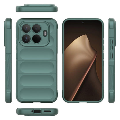 Xiaomi 15T Pro 5G Magic Shield TPU + Flannel Protective Phone Case Cover, Shockproof Scratch Resistant