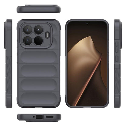 Xiaomi 15T Pro 5G Magic Shield TPU + Flannel Protective Phone Case Cover, Shockproof Scratch Resistant