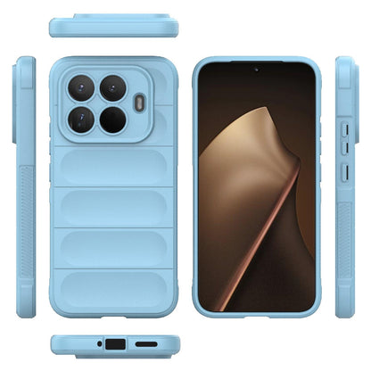 Xiaomi 15T Pro 5G Magic Shield TPU + Flannel Protective Phone Case Cover, Shockproof Scratch Resistant
