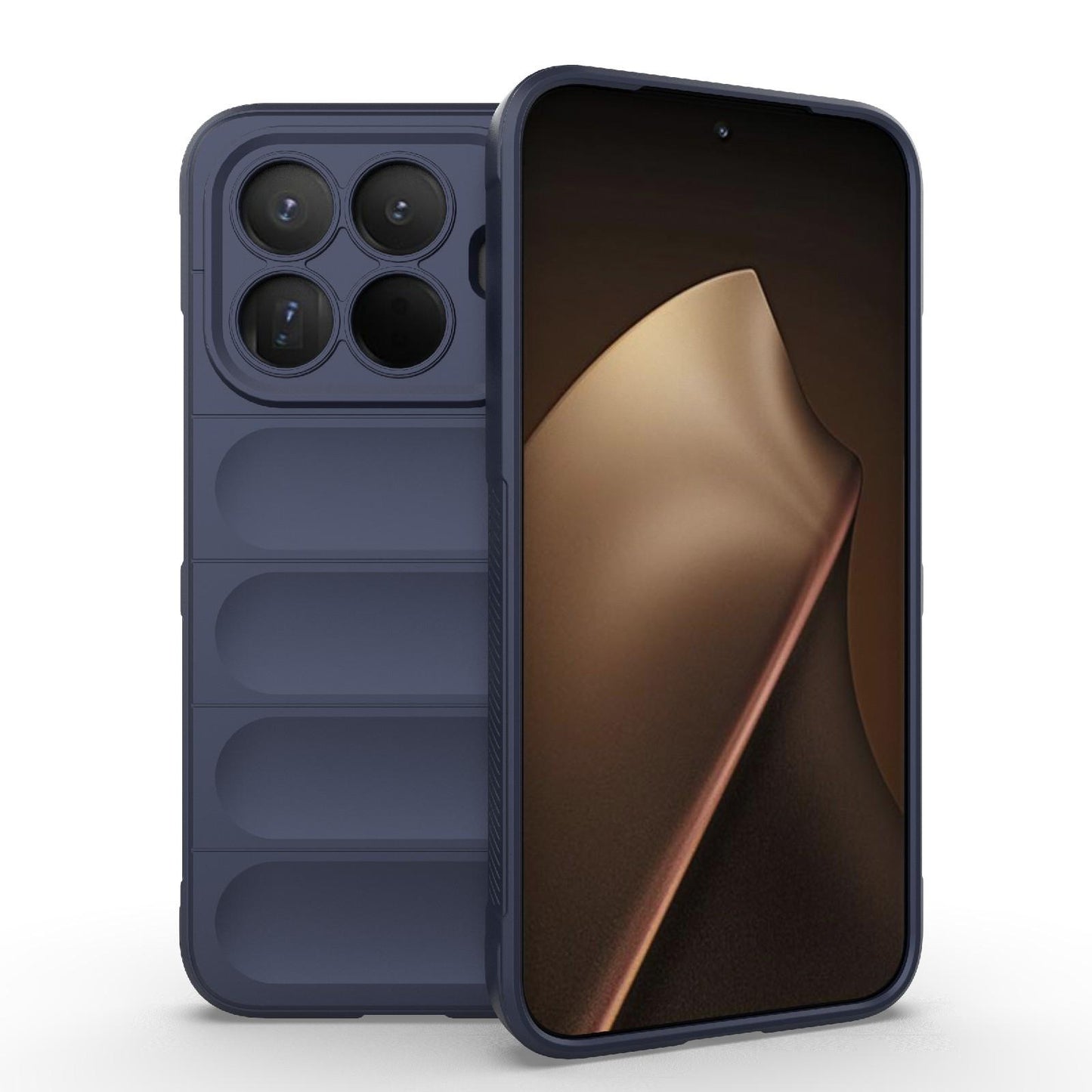 Xiaomi 15T Pro 5G Magic Shield TPU + Flannel Protective Phone Case Cover, Shockproof Scratch Resistant