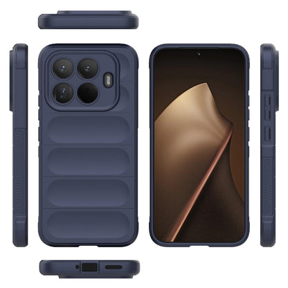 Xiaomi 15T Pro 5G Magic Shield TPU + Flannel Protective Phone Case Cover, Shockproof Scratch Resistant