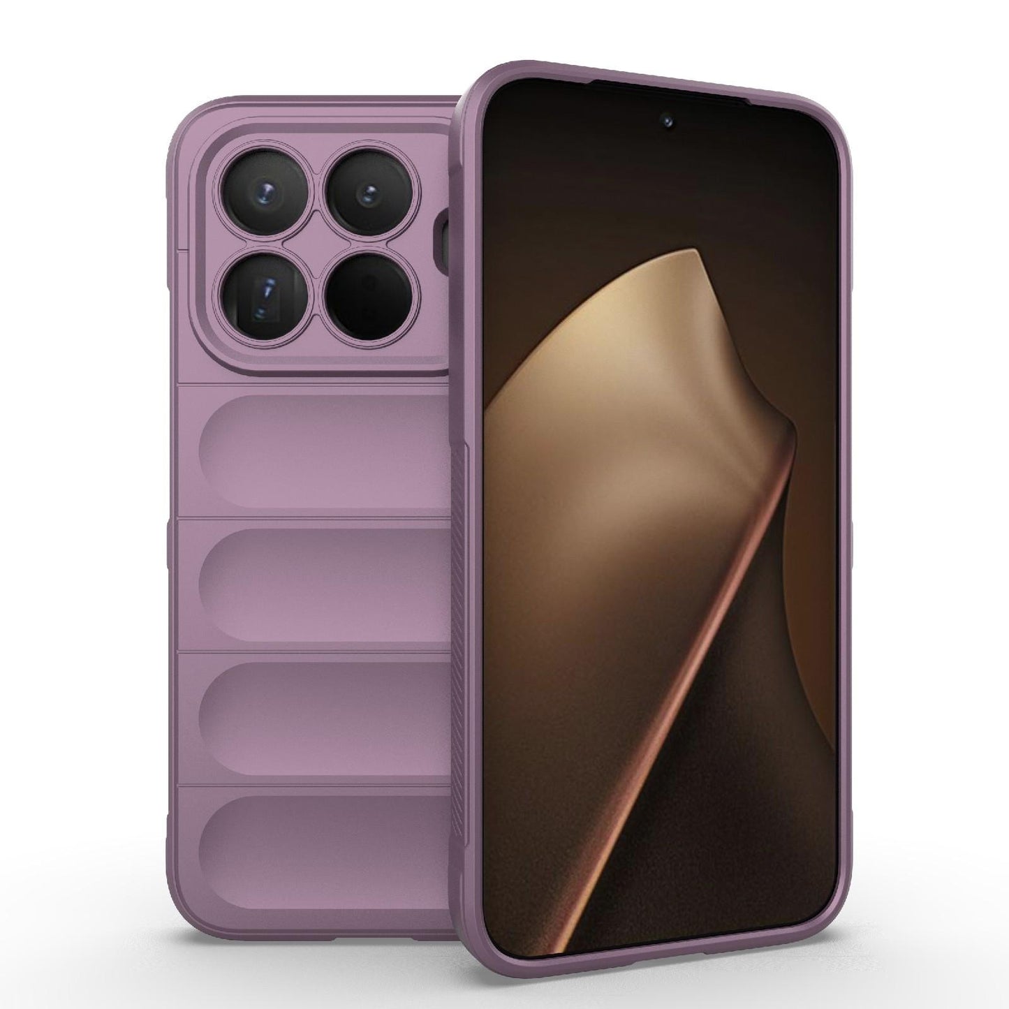 Xiaomi 15T Pro 5G Magic Shield TPU + Flannel Protective Phone Case Cover, Shockproof Scratch Resistant