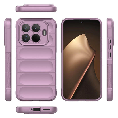Xiaomi 15T Pro 5G Magic Shield TPU + Flannel Protective Phone Case Cover, Shockproof Scratch Resistant