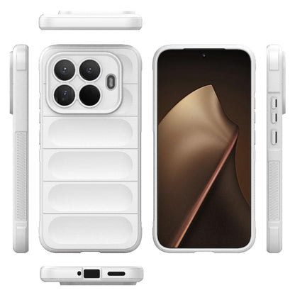 Xiaomi 15T Pro 5G Magic Shield TPU + Flannel Protective Phone Case Cover, Shockproof Scratch Resistant