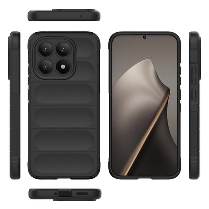 Xiaomi 15T 5G Magic Shield TPU + Flannel Protective Phone Case Cover, Shockproof Scratch Resistant