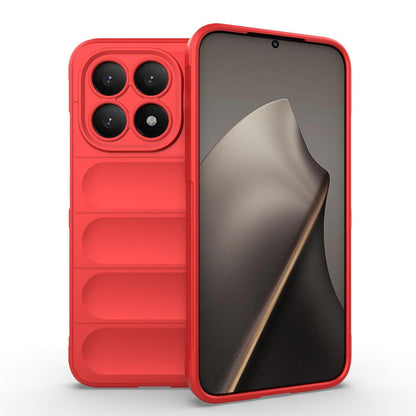 Xiaomi 15T 5G Magic Shield TPU + Flannel Protective Phone Case Cover, Shockproof Scratch Resistant