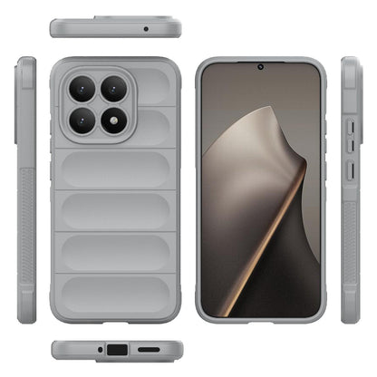Xiaomi 15T 5G Magic Shield TPU + Flannel Protective Phone Case Cover, Shockproof Scratch Resistant