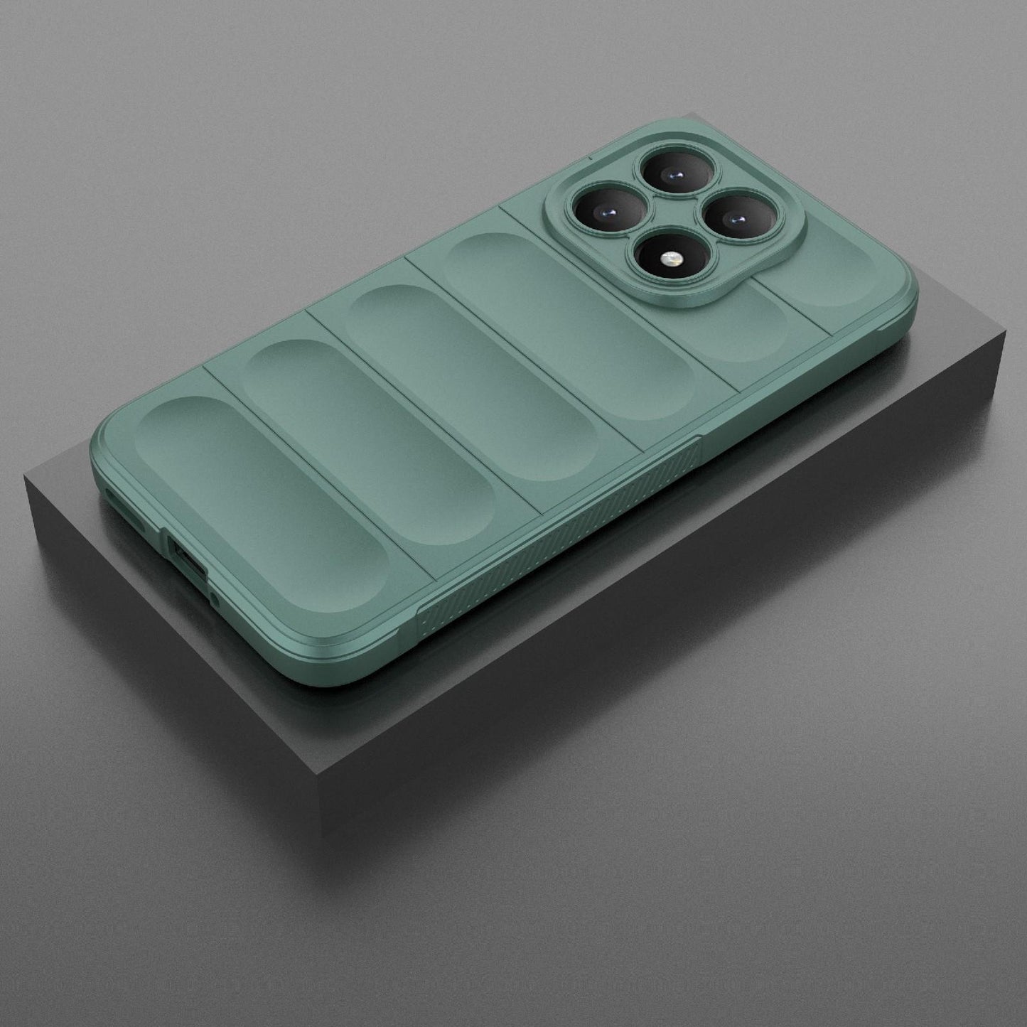 Xiaomi 15T 5G Magic Shield TPU + Flannel Protective Phone Case Cover, Shockproof Scratch Resistant
