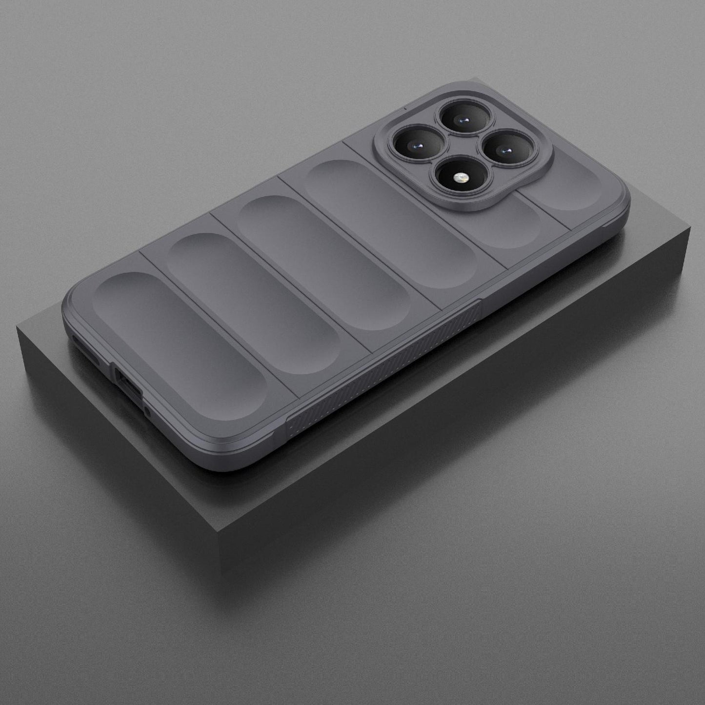 Xiaomi 15T 5G Magic Shield TPU + Flannel Protective Phone Case Cover, Shockproof Scratch Resistant