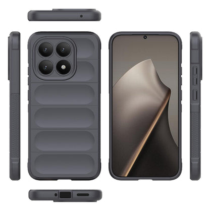Xiaomi 15T 5G Magic Shield TPU + Flannel Protective Phone Case Cover, Shockproof Scratch Resistant