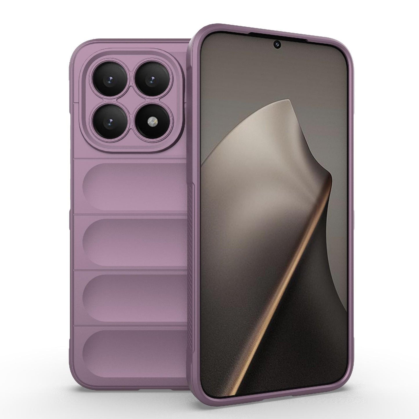 Xiaomi 15T 5G Magic Shield TPU + Flannel Protective Phone Case Cover, Shockproof Scratch Resistant