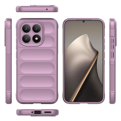 Xiaomi 15T 5G Magic Shield TPU + Flannel Protective Phone Case Cover, Shockproof Scratch Resistant
